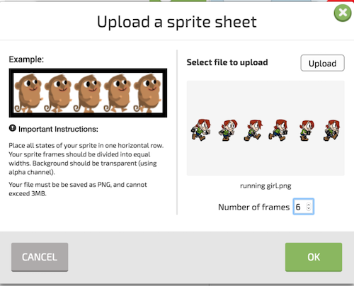 Sprite Sheet png images