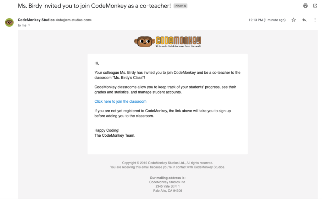 Question Corner: How to Add Co-Teachers to Your Classroom | CodeMonkey