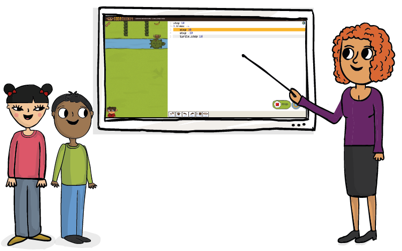 teaching kids code