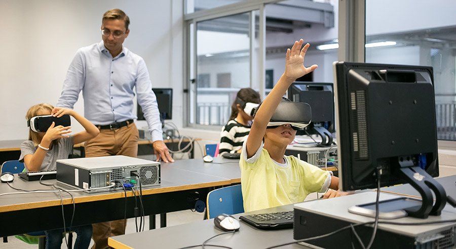 VR at the classroom