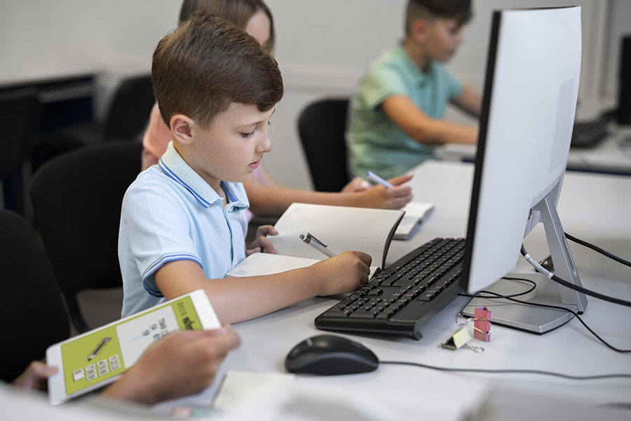 learning coding terminology with kids