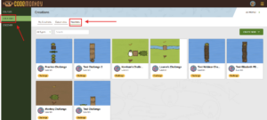 Student View to Access Creations Image
